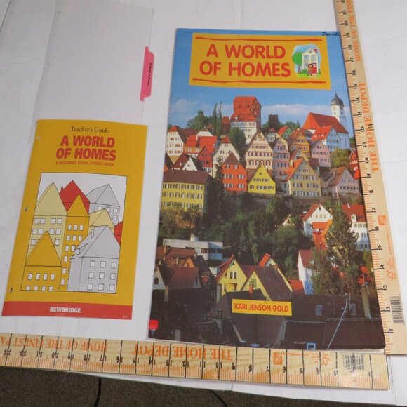 A world of Homes BIG BOOK (almost 2 feet tall) with teacher pages  Classroom - Picture 2 of 14